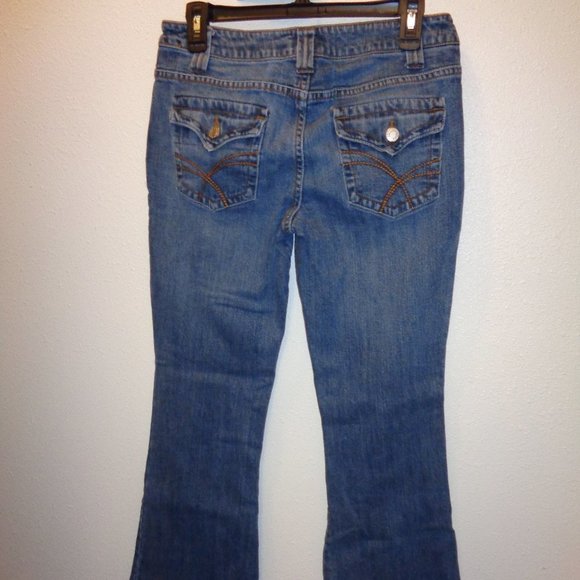 So Flap Pocket Jeans Size 11 Short Junior's Style 1660 - Picture 1 of 9